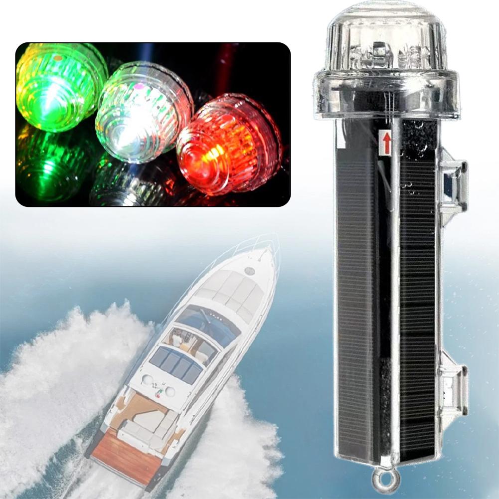 Fishing Boat Navigation Light - Lampu Sinyal Laut Tenaga Surya Lampu