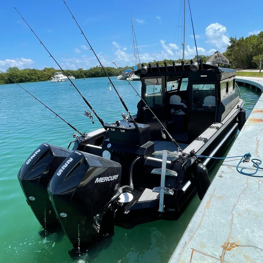 Kapal Pancing Aluminium 18ft d - Fishing Boat Trailer ulasan dan harga