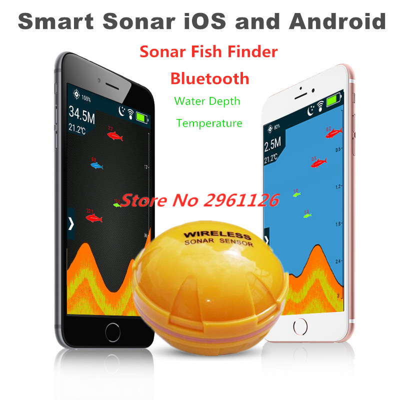 Pencari Ikan Nirkabel Ponsel E - Fishing Boat Depth Finder ulasan dan harga