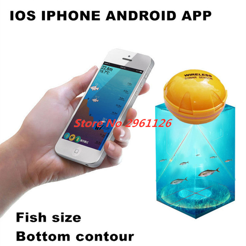 Pencari Ikan Nirkabel Ponsel E - Fishing Boat Depth Finder ulasan dan harga