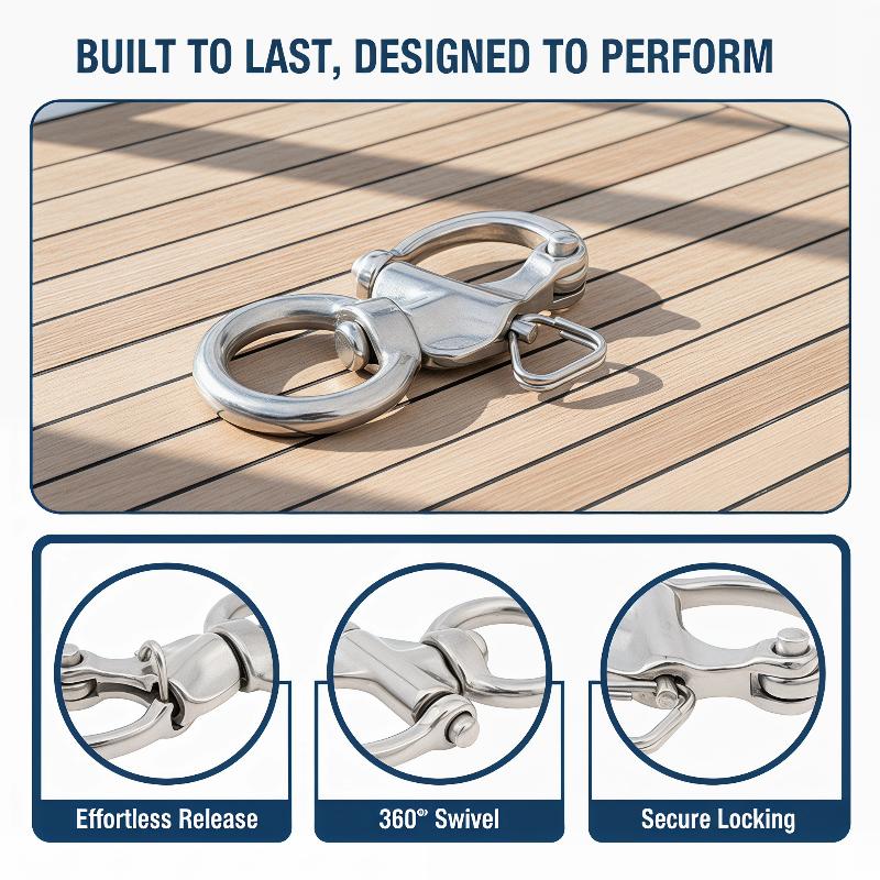 Shackle Putar Kelautan 316 Sta - Fishing Boat Oar ulasan dan harga
