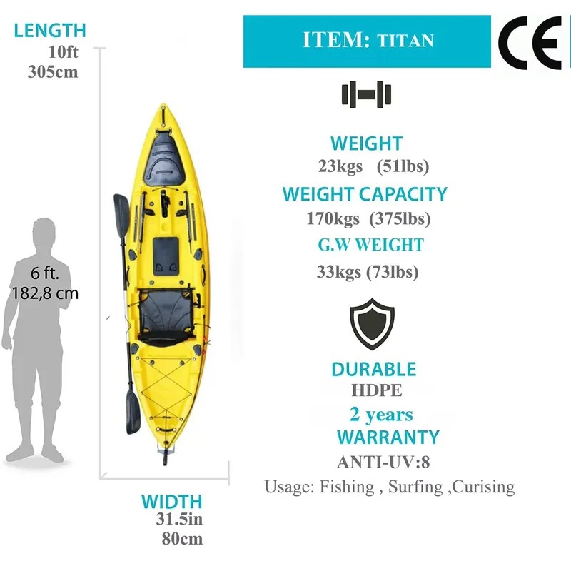 Kayak Pancing Duduk Tunggal 10 - Fishing Boat Seat ulasan dan harga