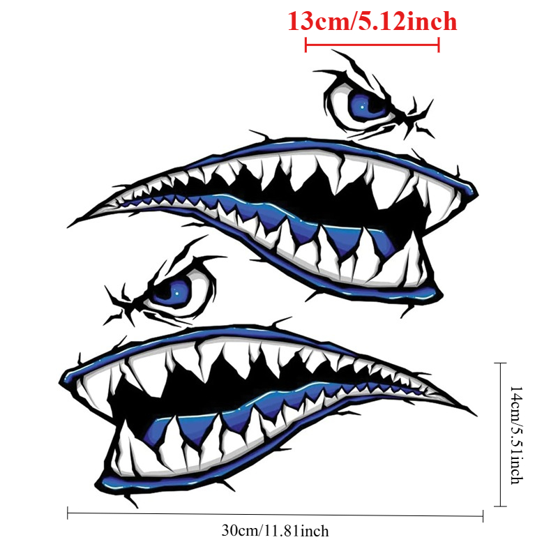 2 Buah Stiker Perahu Mulut Gig - Fishing Boat Oar ulasan dan harga