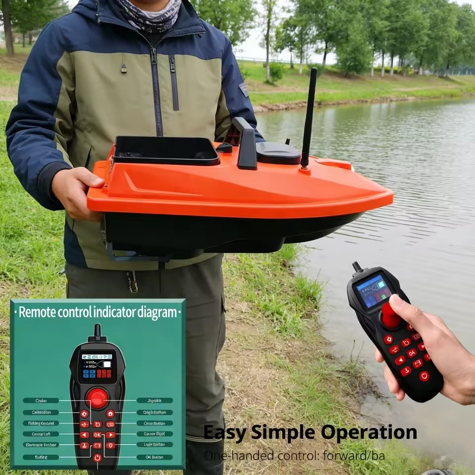 Perahu Umpan Pancing GPS 500M  - Fishing Boat Gps ulasan dan harga