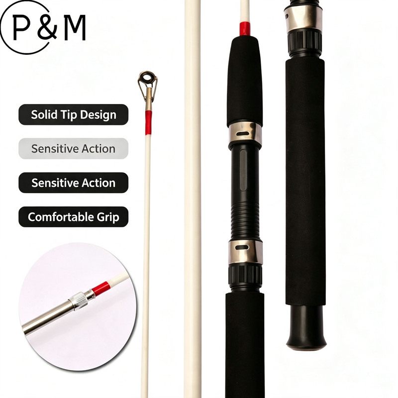 Joran Pancing Serat Kaca Padat - Fishing Boat Fiberglass ulasan dan harga